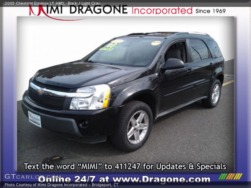 Black / Light Gray 2005 Chevrolet Equinox LT AWD