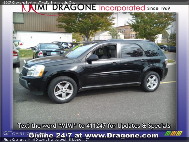 Black / Light Gray 2005 Chevrolet Equinox LT AWD