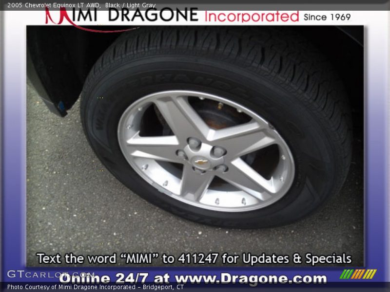 Black / Light Gray 2005 Chevrolet Equinox LT AWD