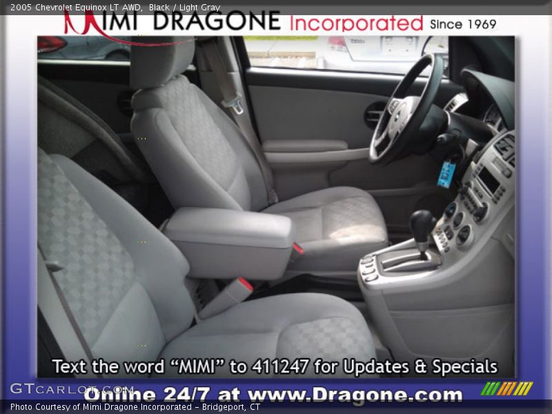 Black / Light Gray 2005 Chevrolet Equinox LT AWD