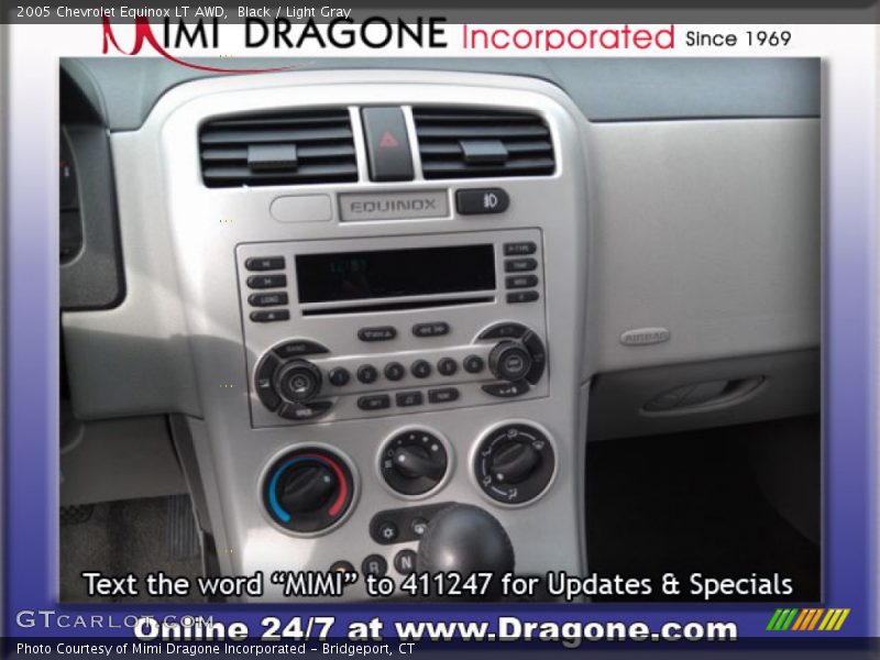 Black / Light Gray 2005 Chevrolet Equinox LT AWD