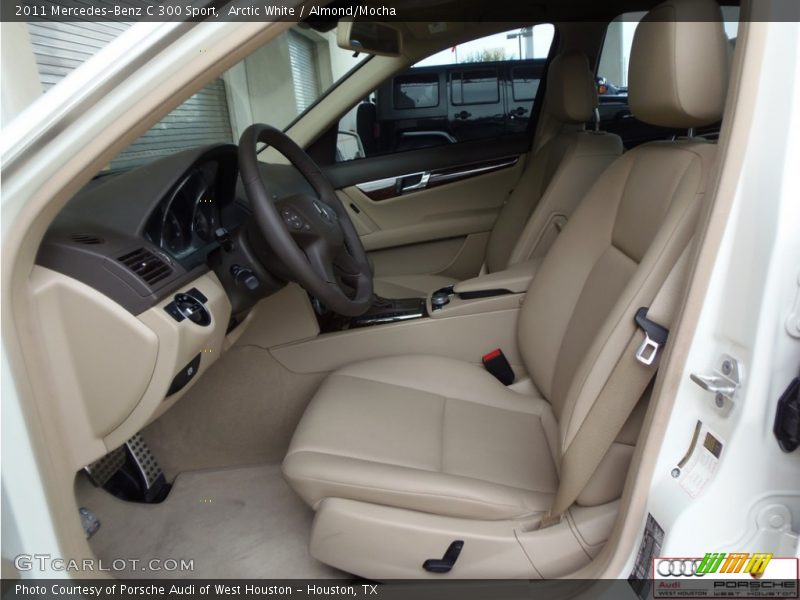 Arctic White / Almond/Mocha 2011 Mercedes-Benz C 300 Sport