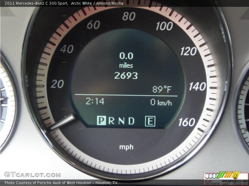 Arctic White / Almond/Mocha 2011 Mercedes-Benz C 300 Sport