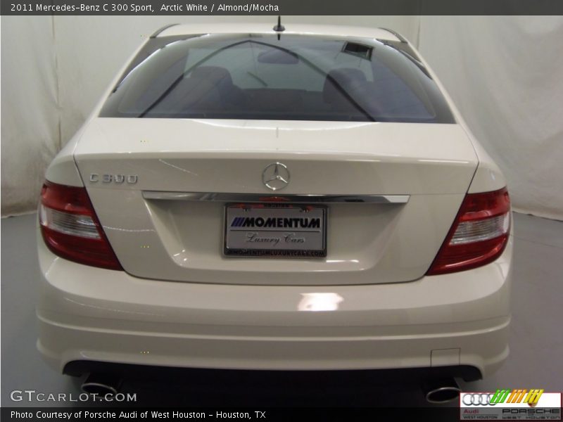 Arctic White / Almond/Mocha 2011 Mercedes-Benz C 300 Sport