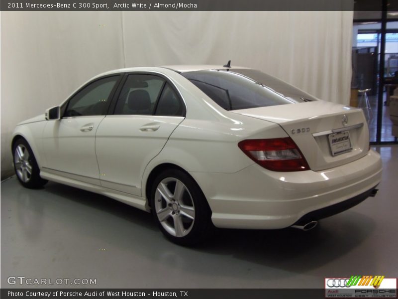 Arctic White / Almond/Mocha 2011 Mercedes-Benz C 300 Sport