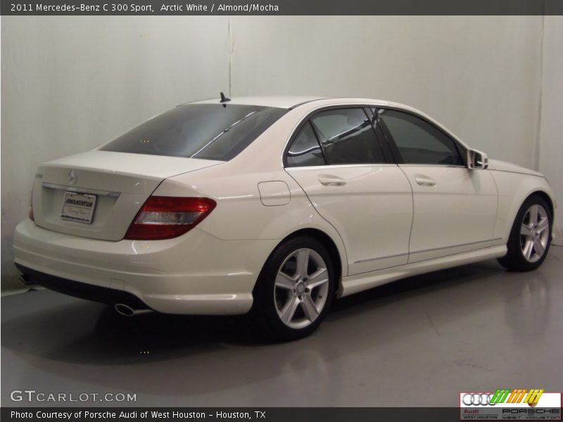 Arctic White / Almond/Mocha 2011 Mercedes-Benz C 300 Sport