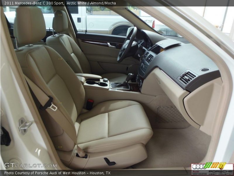 Arctic White / Almond/Mocha 2011 Mercedes-Benz C 300 Sport