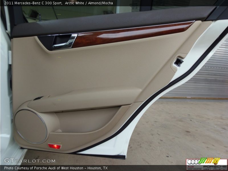 Arctic White / Almond/Mocha 2011 Mercedes-Benz C 300 Sport