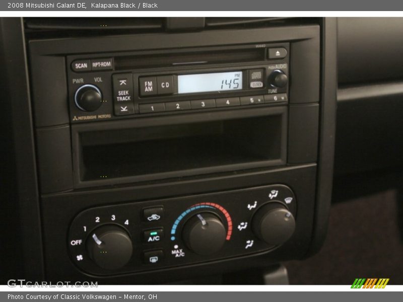 Audio System of 2008 Galant DE