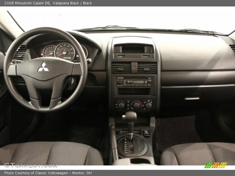 Dashboard of 2008 Galant DE