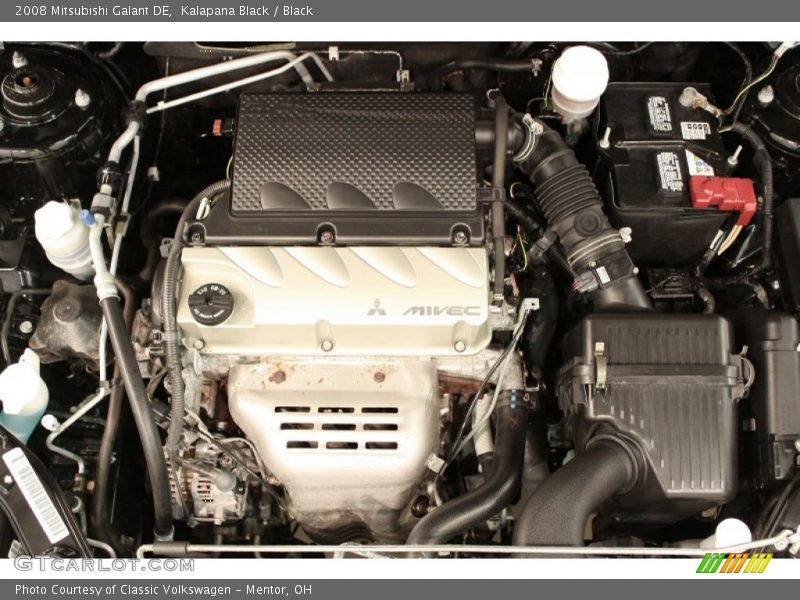  2008 Galant DE Engine - 2.4 Liter DOHC 16V MIVEC 4 Cylinder