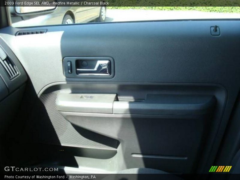 Redfire Metallic / Charcoal Black 2009 Ford Edge SEL AWD