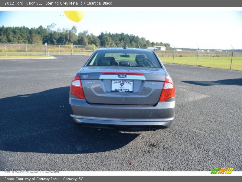 Sterling Grey Metallic / Charcoal Black 2012 Ford Fusion SEL