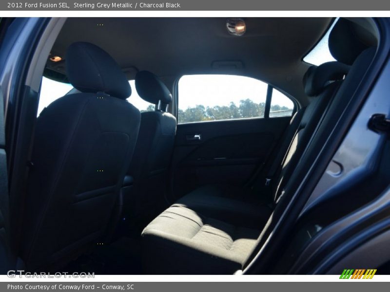 Sterling Grey Metallic / Charcoal Black 2012 Ford Fusion SEL
