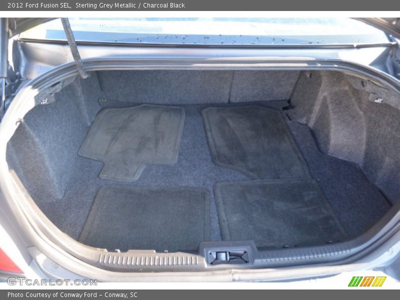 Sterling Grey Metallic / Charcoal Black 2012 Ford Fusion SEL