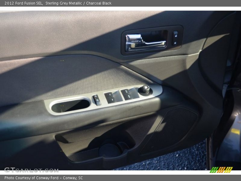 Sterling Grey Metallic / Charcoal Black 2012 Ford Fusion SEL