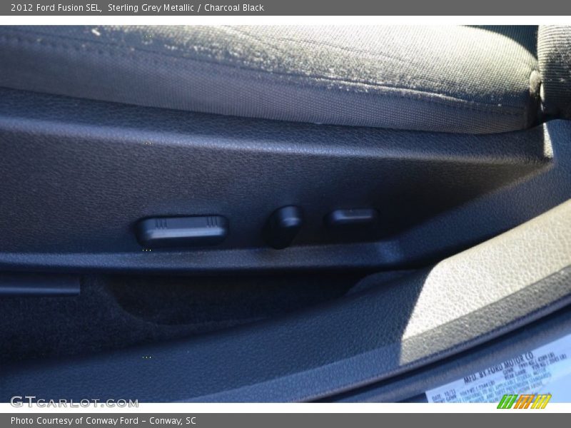 Sterling Grey Metallic / Charcoal Black 2012 Ford Fusion SEL
