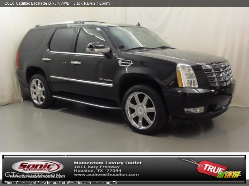 Black Raven / Ebony 2010 Cadillac Escalade Luxury AWD