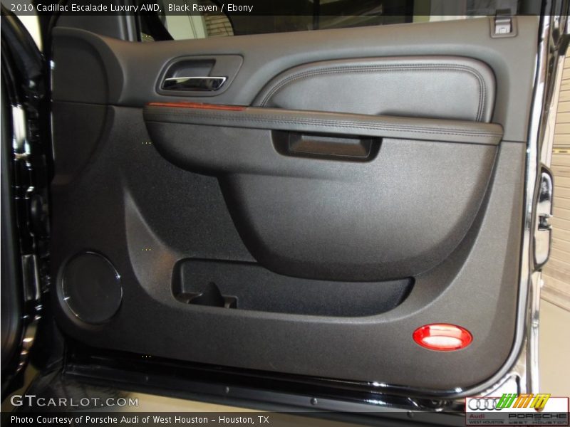 Black Raven / Ebony 2010 Cadillac Escalade Luxury AWD