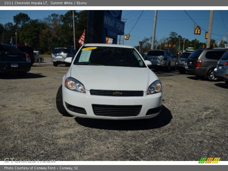 Summit White / Ebony 2011 Chevrolet Impala LT