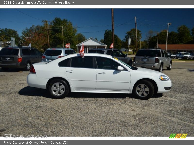 Summit White / Ebony 2011 Chevrolet Impala LT