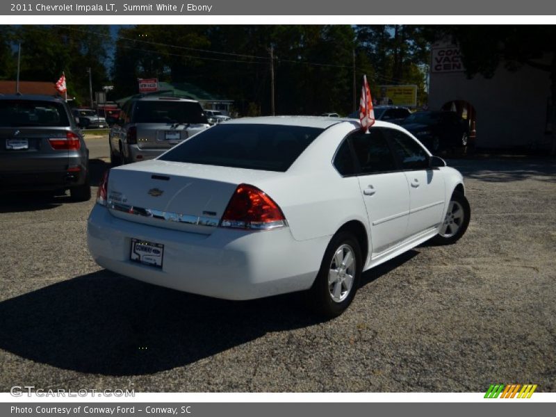 Summit White / Ebony 2011 Chevrolet Impala LT