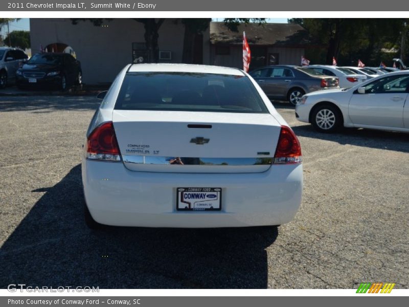 Summit White / Ebony 2011 Chevrolet Impala LT