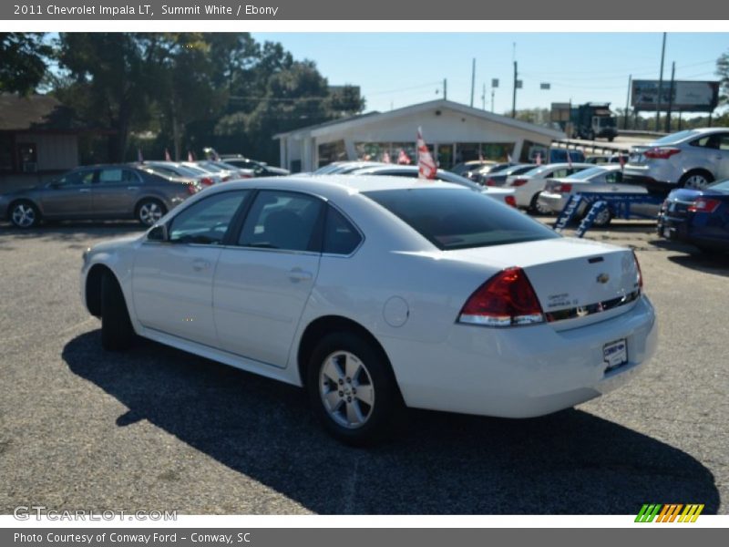 Summit White / Ebony 2011 Chevrolet Impala LT