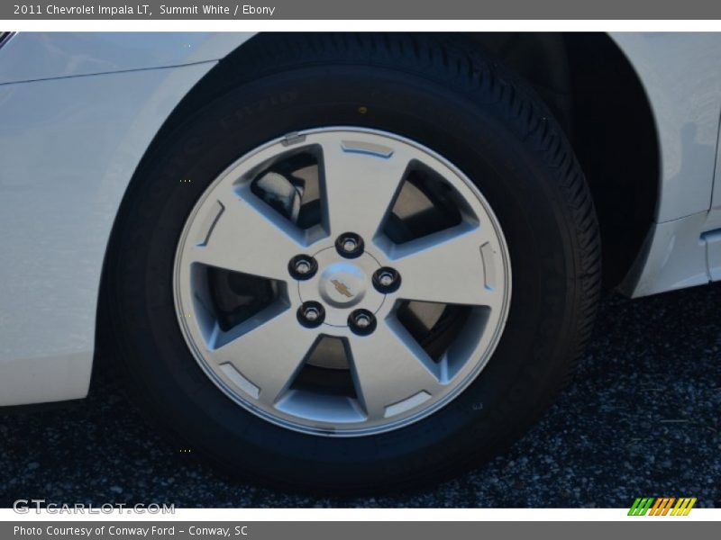 Summit White / Ebony 2011 Chevrolet Impala LT