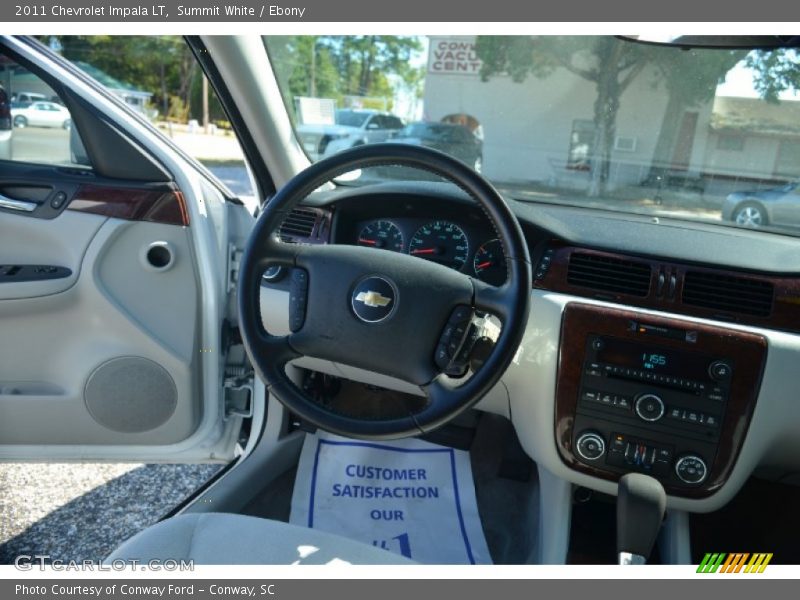 Summit White / Ebony 2011 Chevrolet Impala LT
