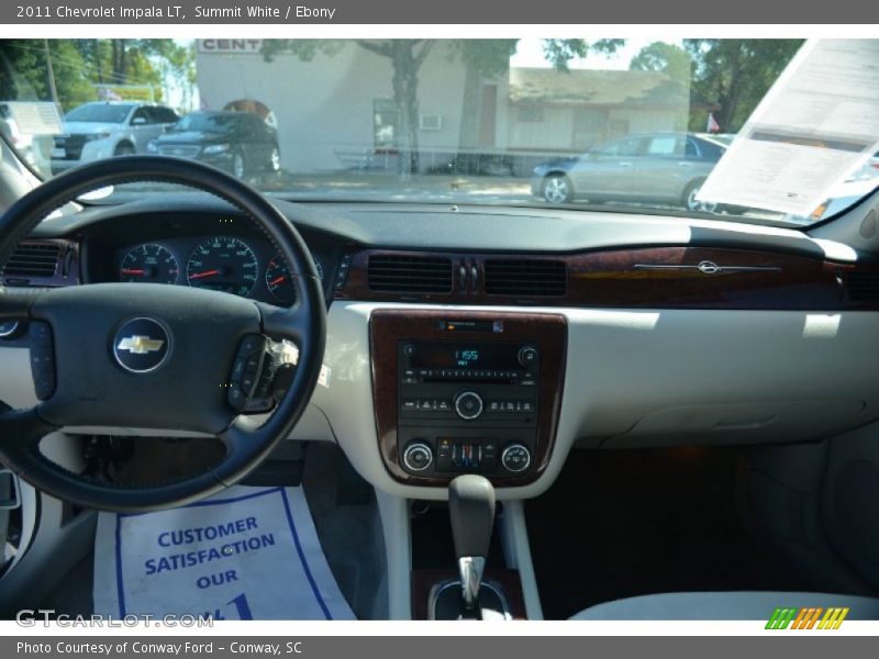 Summit White / Ebony 2011 Chevrolet Impala LT