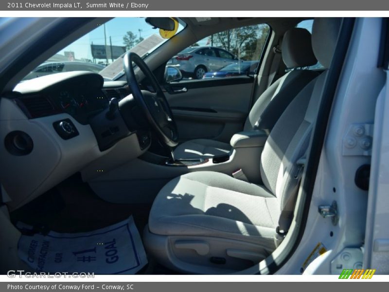 Summit White / Ebony 2011 Chevrolet Impala LT