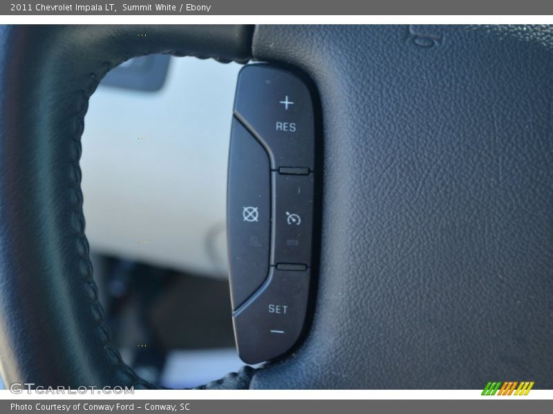 Summit White / Ebony 2011 Chevrolet Impala LT