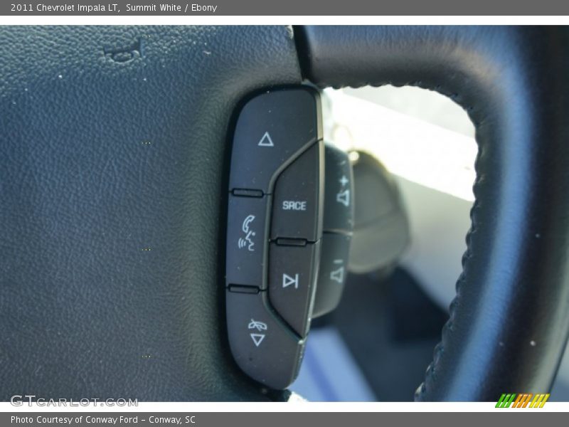 Summit White / Ebony 2011 Chevrolet Impala LT