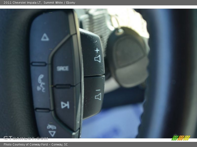 Summit White / Ebony 2011 Chevrolet Impala LT