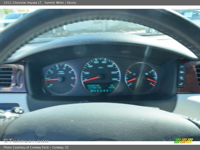 Summit White / Ebony 2011 Chevrolet Impala LT