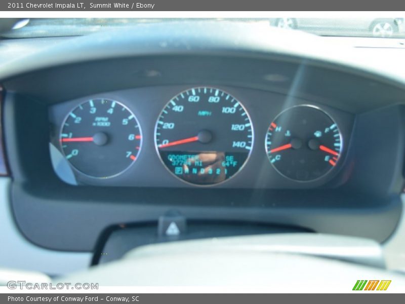 Summit White / Ebony 2011 Chevrolet Impala LT