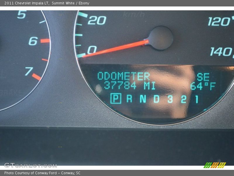 Summit White / Ebony 2011 Chevrolet Impala LT