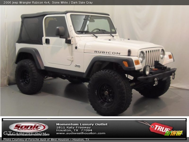 Stone White / Dark Slate Gray 2006 Jeep Wrangler Rubicon 4x4