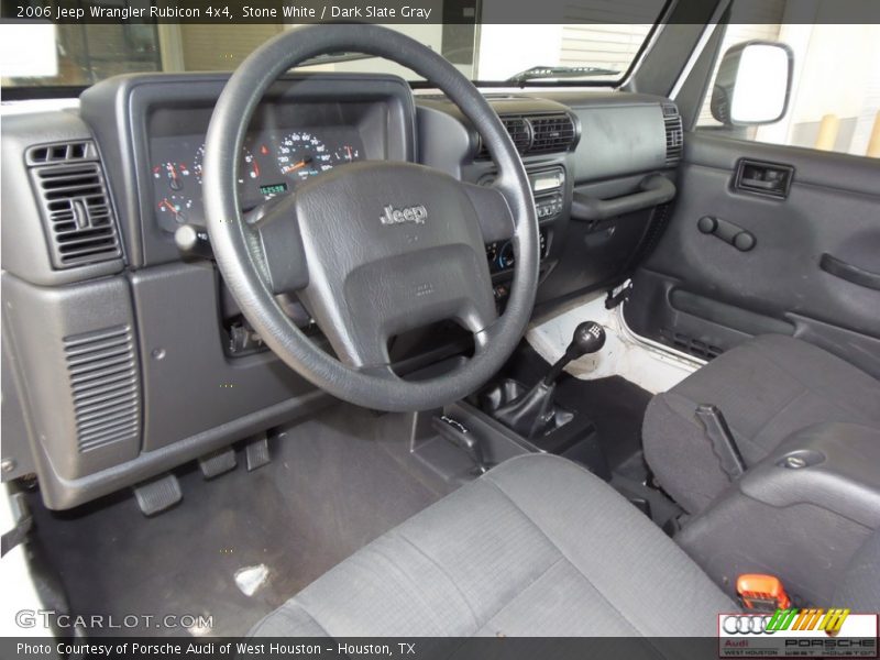 Stone White / Dark Slate Gray 2006 Jeep Wrangler Rubicon 4x4