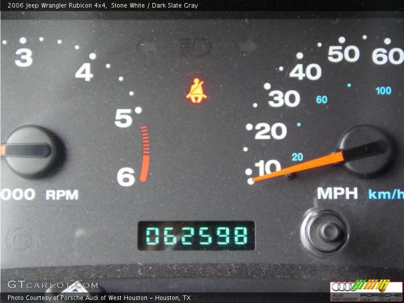 Stone White / Dark Slate Gray 2006 Jeep Wrangler Rubicon 4x4