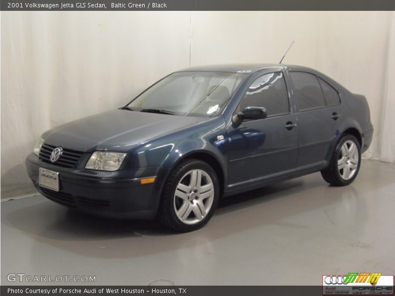 Baltic Green / Black 2001 Volkswagen Jetta GLS Sedan