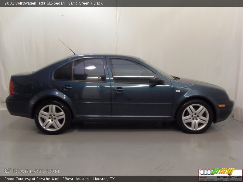 Baltic Green / Black 2001 Volkswagen Jetta GLS Sedan