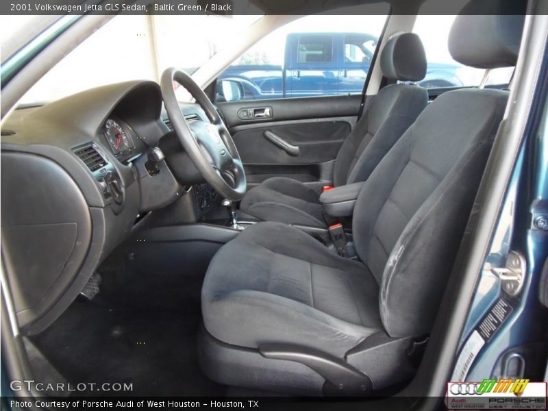 Baltic Green / Black 2001 Volkswagen Jetta GLS Sedan