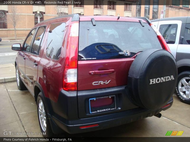 Redondo Red Pearl / Ivory 2006 Honda CR-V EX 4WD