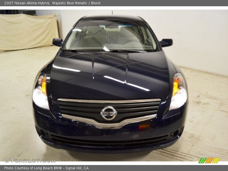 Majestic Blue Metallic / Blond 2007 Nissan Altima Hybrid