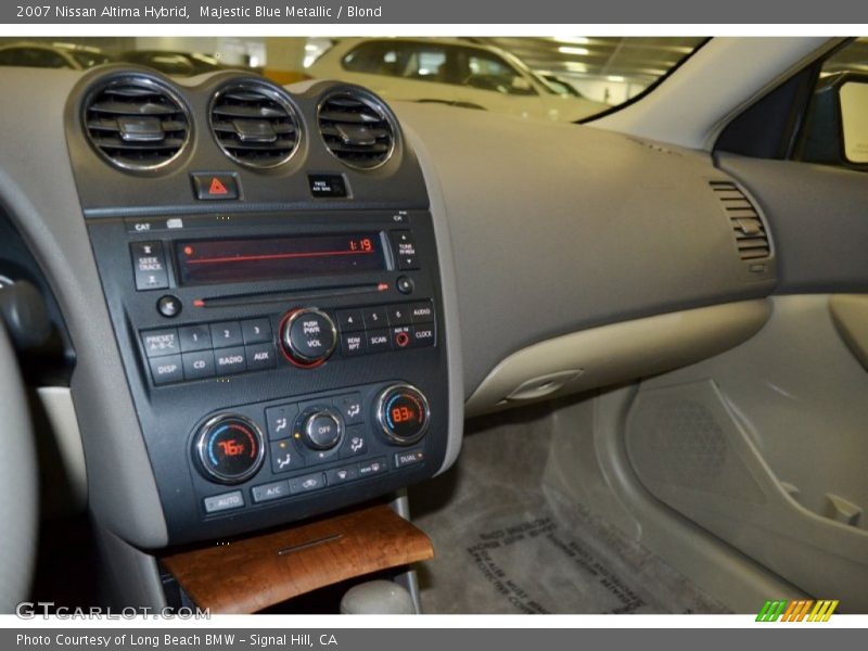 Majestic Blue Metallic / Blond 2007 Nissan Altima Hybrid