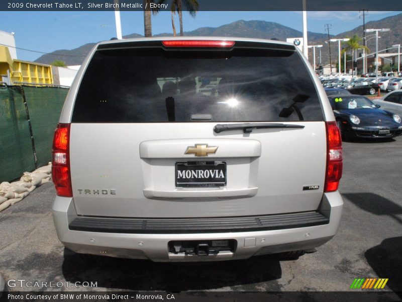 Silver Birch Metallic / Ebony 2009 Chevrolet Tahoe LT
