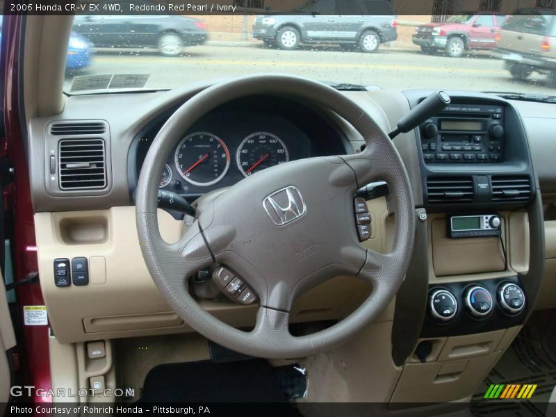 Redondo Red Pearl / Ivory 2006 Honda CR-V EX 4WD