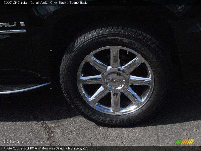 Onyx Black / Ebony Black 2007 GMC Yukon Denali AWD